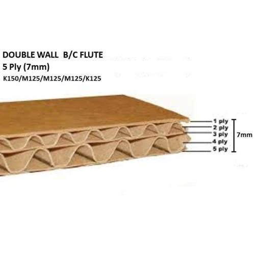  Kardus Double Wall Corrugated